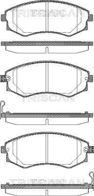 Triscan 8110 43003 - Jarrupala, levyjarru inparts.fi