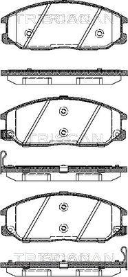 Triscan 8110 43013 - Jarrupala, levyjarru inparts.fi