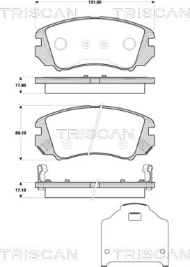 Triscan 8110 43036 - Jarrupala, levyjarru inparts.fi