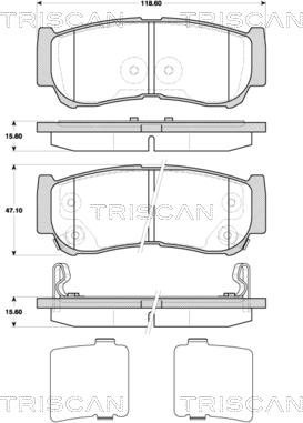 Triscan 8110 43030 - Jarrupala, levyjarru inparts.fi