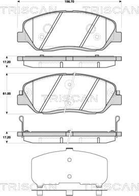 Triscan 8110 43029 - Jarrupala, levyjarru inparts.fi