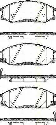 Triscan 8110 43021 - Jarrupala, levyjarru inparts.fi