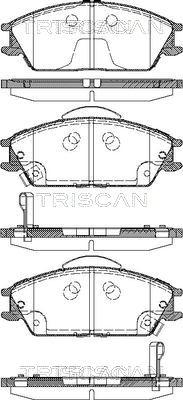 Triscan 8110 43023 - Jarrupala, levyjarru inparts.fi