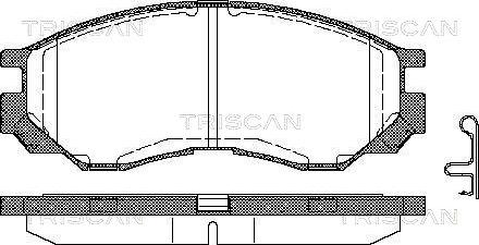 Triscan 8110 42009 - Jarrupala, levyjarru inparts.fi