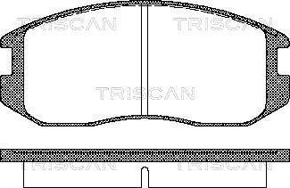 Triscan 8110 42001 - Jarrupala, levyjarru inparts.fi