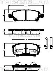 Triscan 8110 42024 - Jarrupala, levyjarru inparts.fi