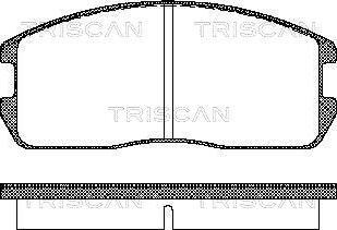 Triscan 8110 42832 - Jarrupala, levyjarru inparts.fi