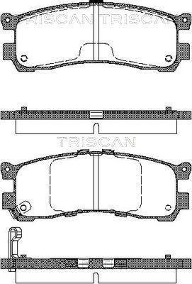 Triscan 8110 50008 - Jarrupala, levyjarru inparts.fi