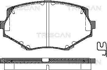 Triscan 8110 50017 - Jarrupala, levyjarru inparts.fi