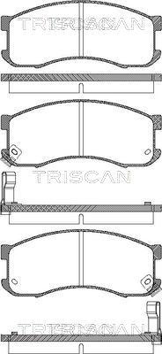 Triscan 8110 50165 - Jarrupala, levyjarru inparts.fi