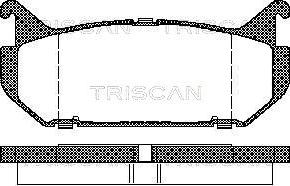 Triscan 8110 50184 - Jarrupala, levyjarru inparts.fi