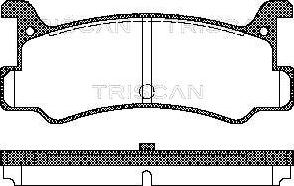 Triscan 8110 50880 - Jarrupala, levyjarru inparts.fi