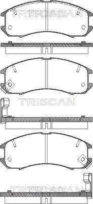 Triscan 8110 50881 - Jarrupala, levyjarru inparts.fi