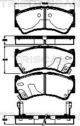 Triscan 8110 69019 - Jarrupala, levyjarru inparts.fi