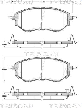 Triscan 8110 68182 - Jarrupala, levyjarru inparts.fi