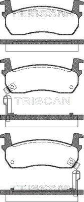 Triscan 8110 14927 - Jarrupala, levyjarru inparts.fi