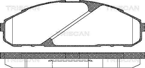 Triscan 8110 14040 - Jarrupala, levyjarru inparts.fi