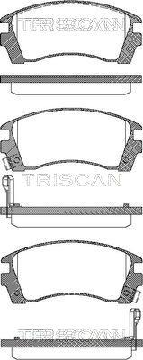 Triscan 8110 14004 - Jarrupala, levyjarru inparts.fi