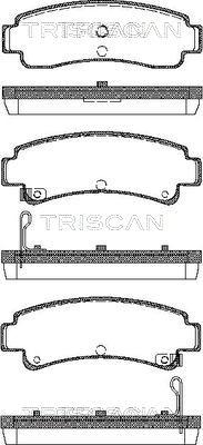 Triscan 8110 14167 - Jarrupala, levyjarru inparts.fi