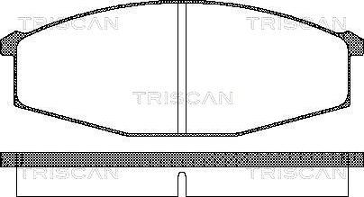 Triscan 8110 14127 - Jarrupala, levyjarru inparts.fi