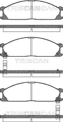 Triscan 8110 14889 - Jarrupala, levyjarru inparts.fi