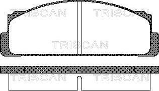 Triscan 8110 15504 - Jarrupala, levyjarru inparts.fi