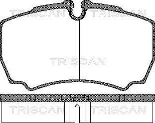 Triscan 8110 15029 - Jarrupala, levyjarru inparts.fi