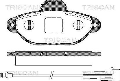 Triscan 8110 15176 - Jarrupala, levyjarru inparts.fi