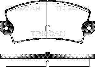 Triscan 8110 15862 - Jarrupala, levyjarru inparts.fi