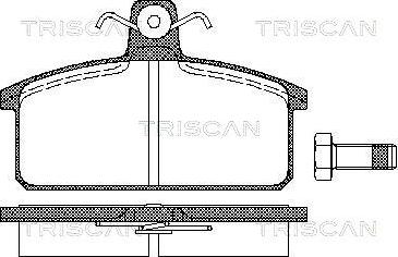 Triscan 8110 15811 - Jarrupala, levyjarru inparts.fi