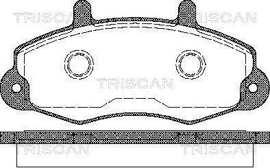 Triscan 8110 16969 - Jarrupala, levyjarru inparts.fi