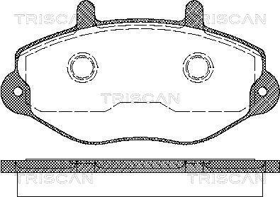 Triscan 8110 16970 - Jarrupala, levyjarru inparts.fi