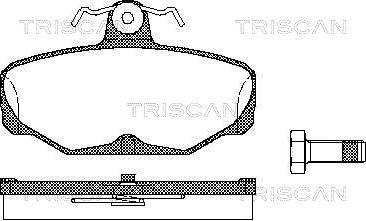 Triscan 8110 16869 - Jarrupala, levyjarru inparts.fi