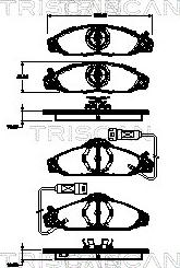 Triscan 8110 10541 - Jarrupala, levyjarru inparts.fi