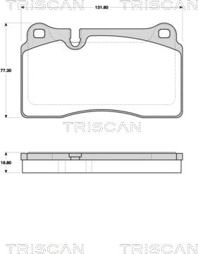 Triscan 8110 10561 - Jarrupala, levyjarru inparts.fi