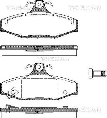 Triscan 8110 10539 - Jarrupala, levyjarru inparts.fi