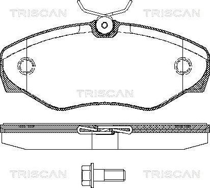 Triscan 8110 10529 - Jarrupala, levyjarru inparts.fi