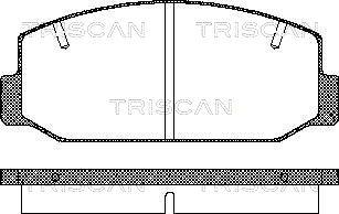 Triscan 8110 10050 - Jarrupala, levyjarru inparts.fi