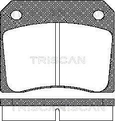 Triscan 8110 10011 - Jarrupala, levyjarru inparts.fi