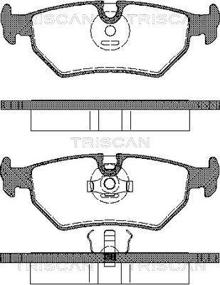 Triscan 8110 10012 - Jarrupala, levyjarru inparts.fi