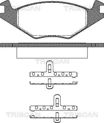 Triscan 8110 10101 - Jarrupala, levyjarru inparts.fi