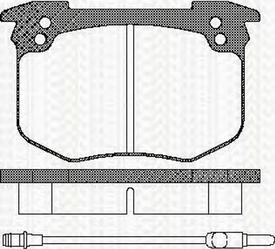 Triscan 811010814 - Jarrupala, levyjarru inparts.fi