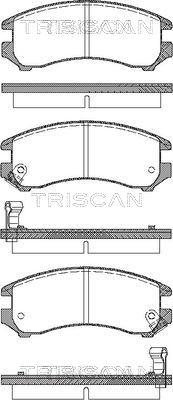 Triscan 8110 10887 - Jarrupala, levyjarru inparts.fi