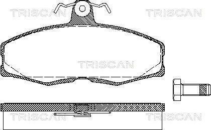 Triscan 8110 10232 - Jarrupala, levyjarru inparts.fi