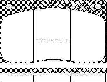 Triscan 8110 10799 - Jarrupala, levyjarru inparts.fi