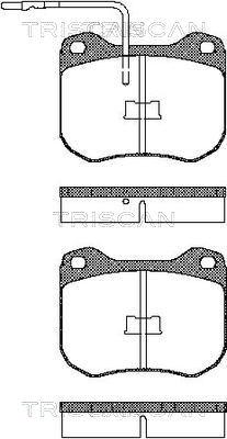 Triscan 8110 10715 - Jarrupala, levyjarru inparts.fi