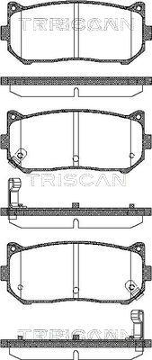 Triscan 8110 18003 - Jarrupala, levyjarru inparts.fi