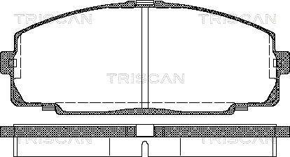 Triscan 8110 13016 - Jarrupala, levyjarru inparts.fi