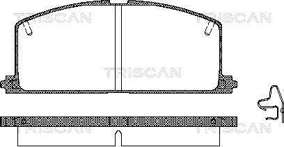 Triscan 8110 13089 - Jarrupala, levyjarru inparts.fi