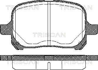 Triscan 8110 13022 - Jarrupala, levyjarru inparts.fi